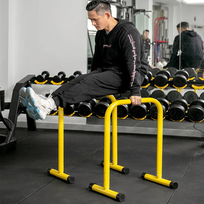 Adjustable Parallel Bars – Home Gym Dip Station for Strength & Calisthenics Training