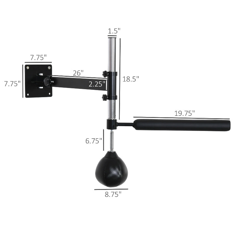 Speed Bag Wall Mount Punching Bag