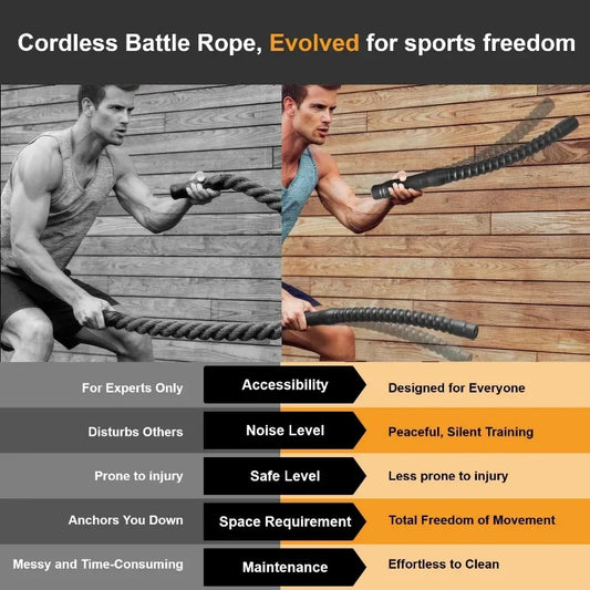 Cordless Silent Battle Rope
