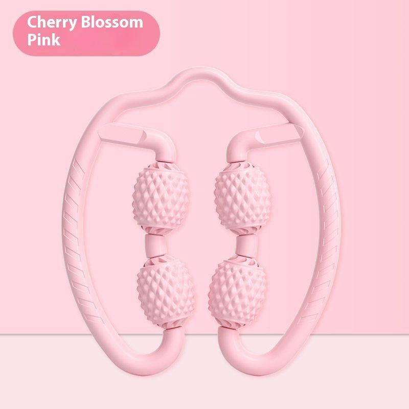 Spiked Club Muscle-relaxing Tool Massage Fitness Roller Foam Roller - Hi Fitness Gym Crop Tank Top Leggings Set - Hi Fitness