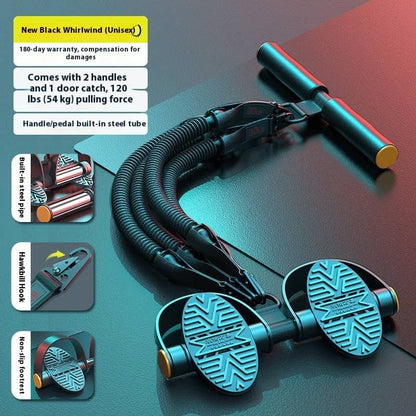 Pedal Chest Expander & Resistance Puller – Unisex Home Fitness Training