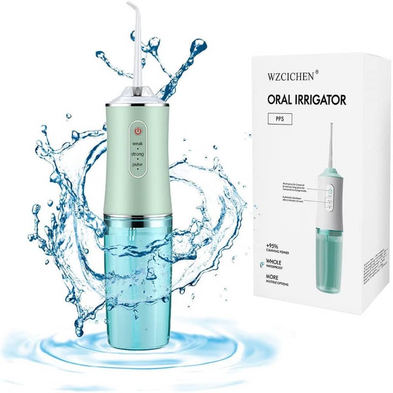 Portable Water Flosser – USB Rechargeable Oral Irrigator | 3 Modes & IP7 Waterproof