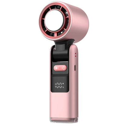 Portable USB Handheld Fan with Digital Display
