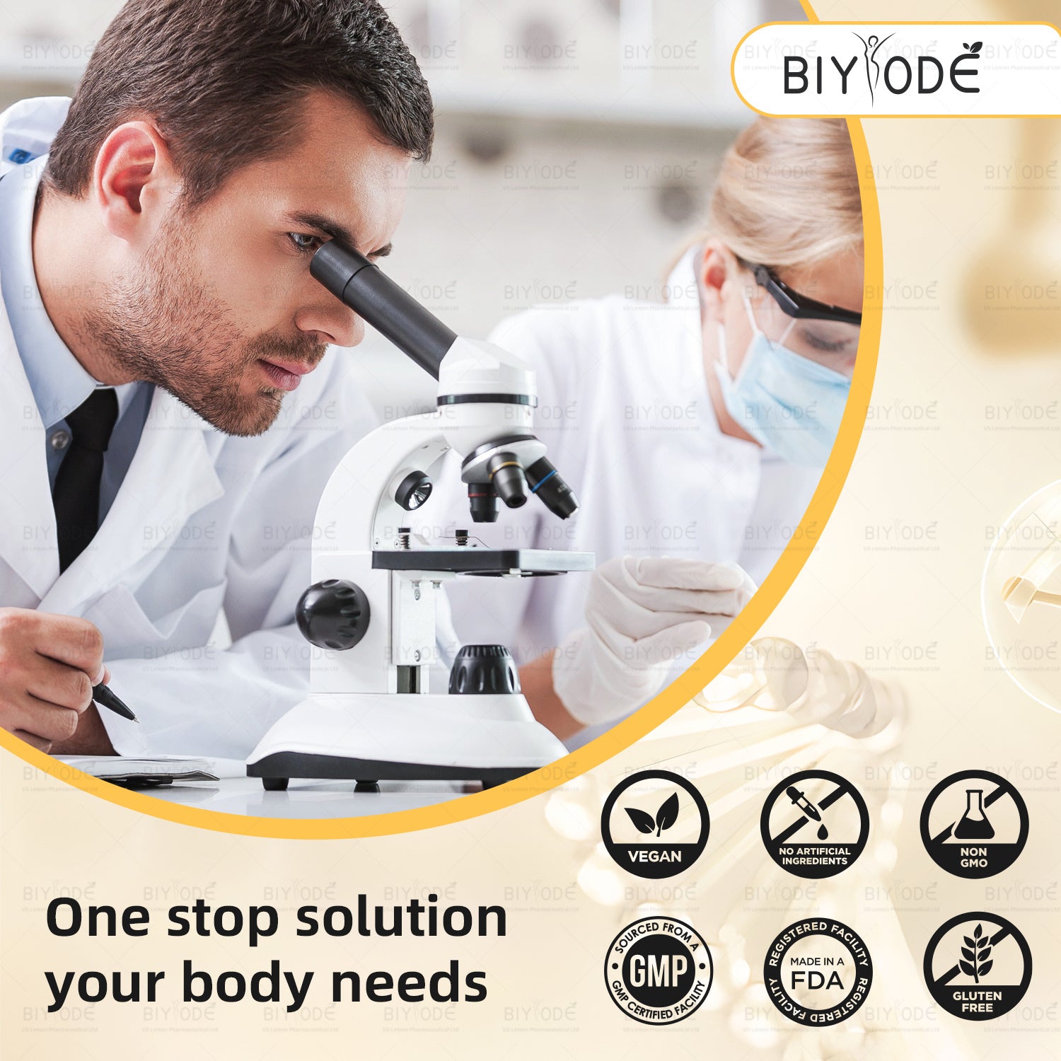 OEM Custom Food Supplements Health Vitamins Nad Supplement Wholesale Immune Support Promotes DNA Repair NMN Capsules - Hi Fitness Gym Crop Tank Top Leggings Set - Hi Fitness