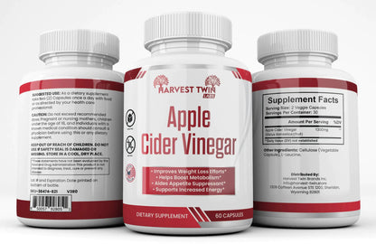 Apple Cider Vinegar for Weight Loss and Digestion Support/ Supplements