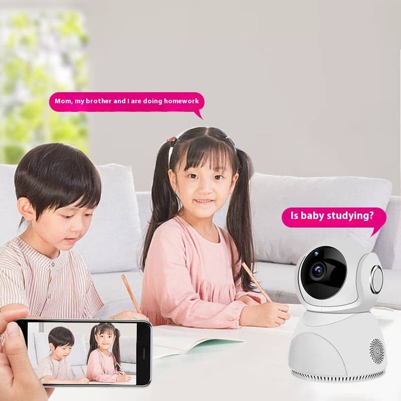360° Pan-Tilt Security Camera - Wi Fi Remote for Indoor & Outdoor