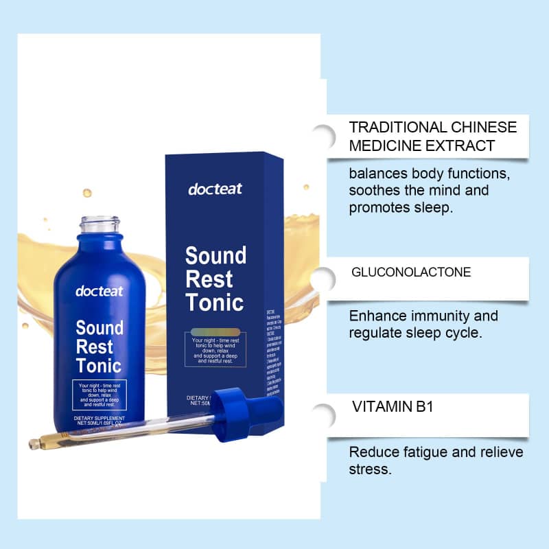 Sleep Health Support Drops – Herbal Calm & Rest Formula