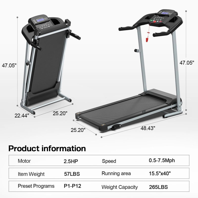 Foldable Treadmill for Home
