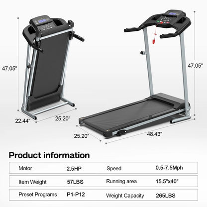 Foldable Treadmill for Home