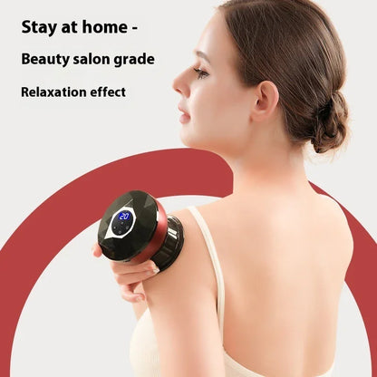 Electric Cupping Therapy Device with Gua Sha & Hot Compress – Deep Tissue Massage - Hi Fitness Gym Crop Tank Top Leggings Set - Hi Fitness