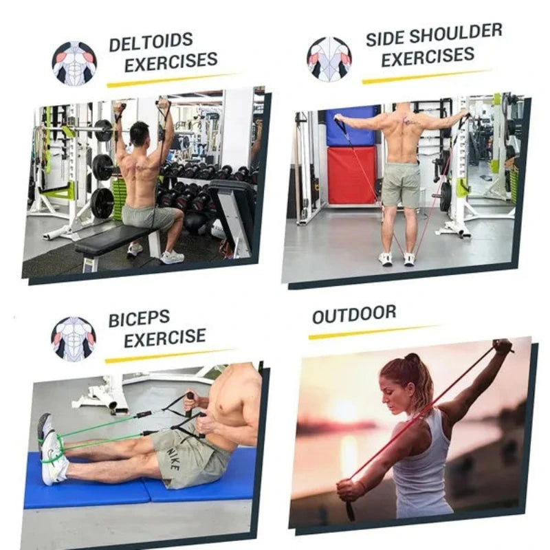 5-PC Resistance Bands Set