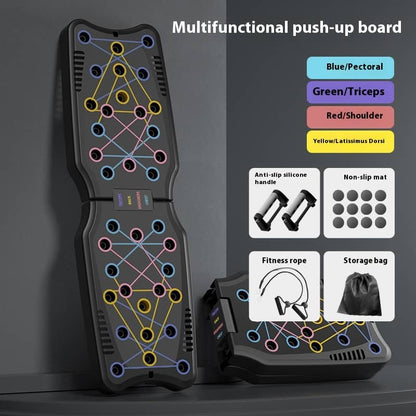 Push-Up Support Board – Multifunctional Chest, Shoulder & Triceps Trainer