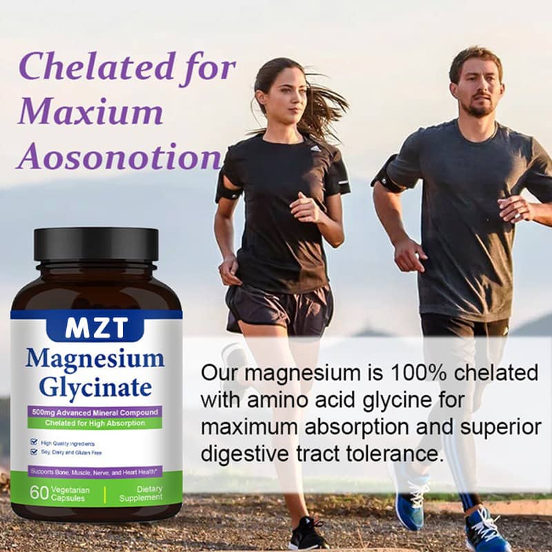 Magnesium Glycinate Capsules – Sleep, Stress & Muscle Support