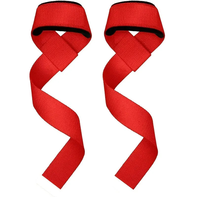 Heavy Duty Deadlift Grip Straps – Powerlifting Wrist Support