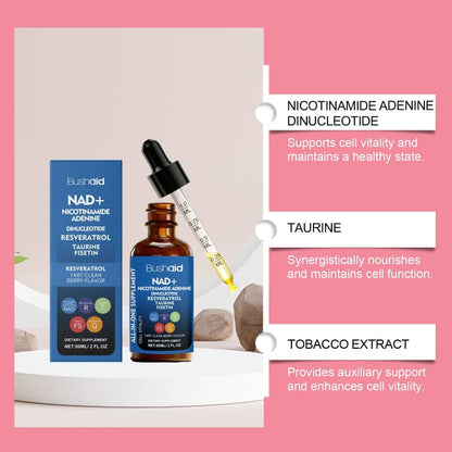 NAD+ Anti-Aging Antioxidant Liquid Supplement