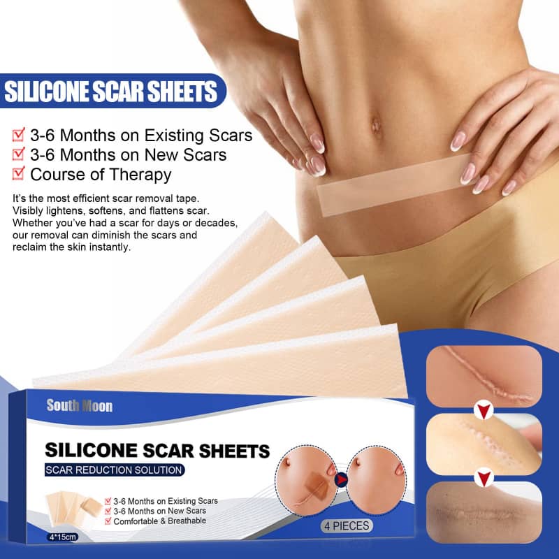 Silicone Scar Patches (4-Pack)