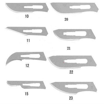 Precision Scalpel Handle & Blade Set – Stainless Steel Craft Knife Tool