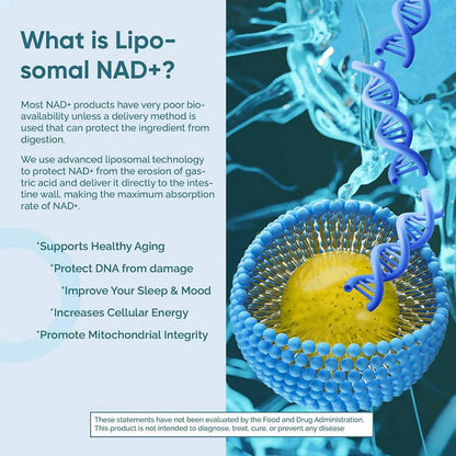 NAD+ Capsules – Cellular Energy, Anti-Aging & Longevity Support