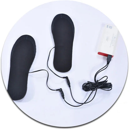 Cuttable Electric Heating Insole. Rechargeable Foot Warmer for Winter Comfort - Hi Fitness Gym Crop Tank Top Leggings Set - Hi Fitness