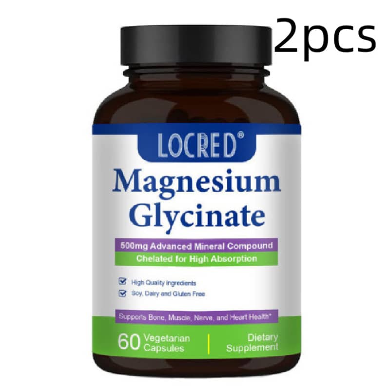 Magnesium Glycinate Capsules – Sleep, Stress & Muscle Support