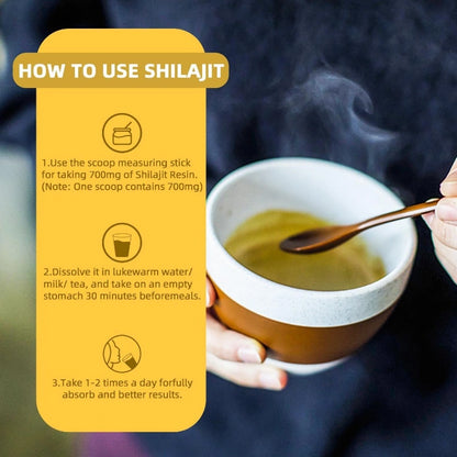 Himalayan Shilajit Resin with Ashwagandha & Gokshura