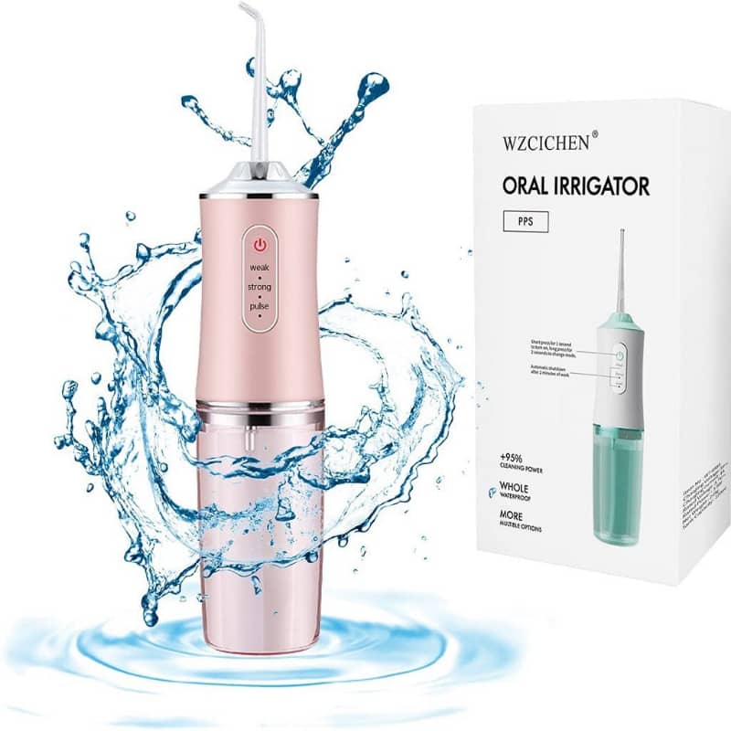 Portable Water Flosser – USB Rechargeable Oral Irrigator | 3 Modes & IP7 Waterproof