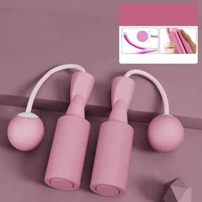 Cordless Weighted Jump Rope with Ball Handles