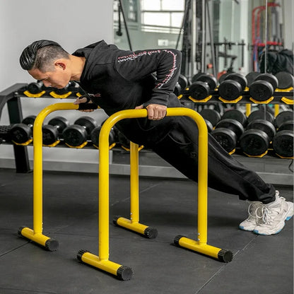 Adjustable Parallel Bars – Home Gym Dip Station for Strength & Calisthenics Training