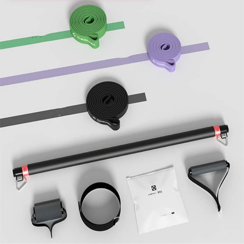 Resistance Band Push-Pull Training Bar – Home Bench Press & Strength Set