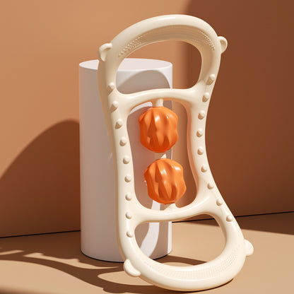 Soft Yoga Ring Magic Cycle Pilates Roller Back Tensioner Shoulder Neck Yoga Fitness Skinny Calf Fitness Artifact Fascia Massage - Hi Fitness Gym Crop Tank Top Leggings Set - Hi Fitness