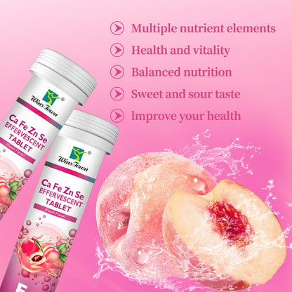 Effervescent Tablet Calcium Iron Zinc Supplements - Hi Fitness Gym Crop Tank Top Leggings Set - Hi Fitness