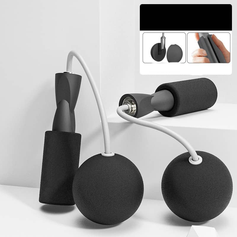 Cordless Weighted Jump Rope with Ball Handles