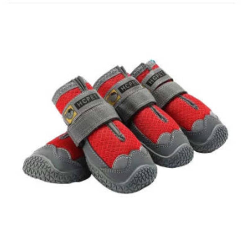 Non-Slip Waterproof Dog Shoes – Reflective Pet Boots for Large Dogs