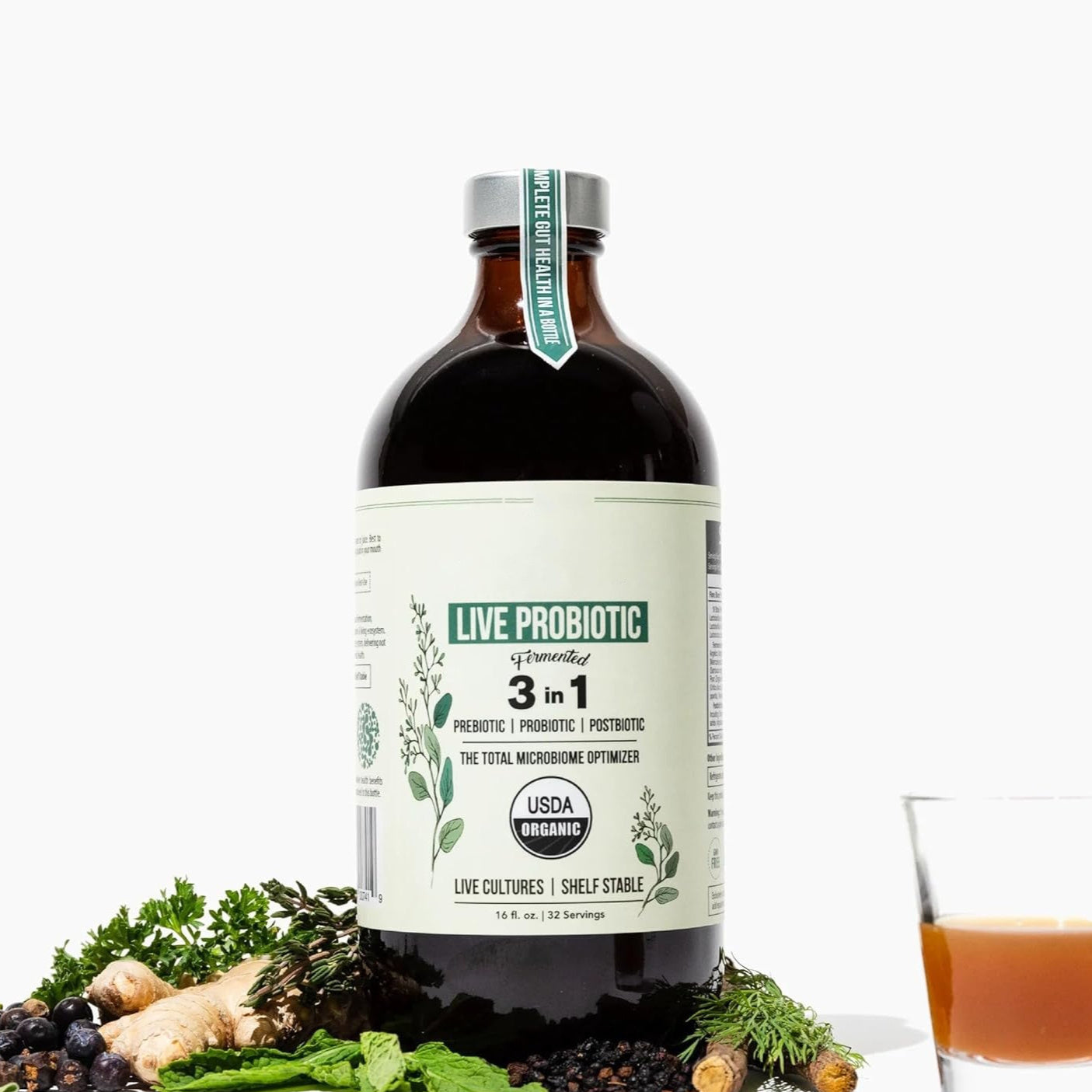 Active Probiotics Supplement - Hi Fitness Gym Crop Tank Top Leggings Set - Hi Fitness