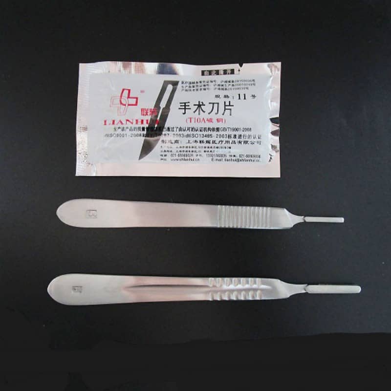 Precision Scalpel Handle & Blade Set – Stainless Steel Craft Knife Tool