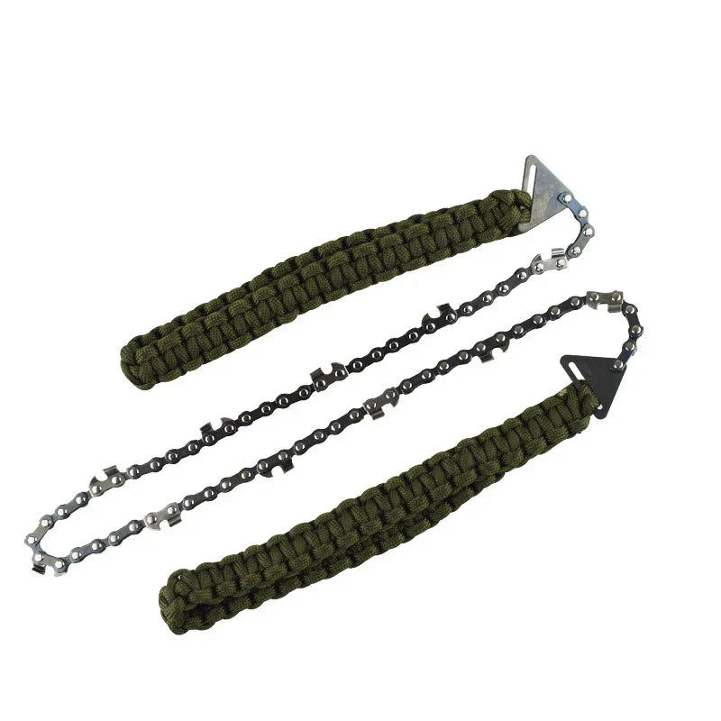 Portable 24-Inch Hand Chain Saw for Outdoor Survival, Garden & Camping - Wire Hand Saw - Hi Fitness Gym Crop Tank Top Leggings Set - Hi Fitness
