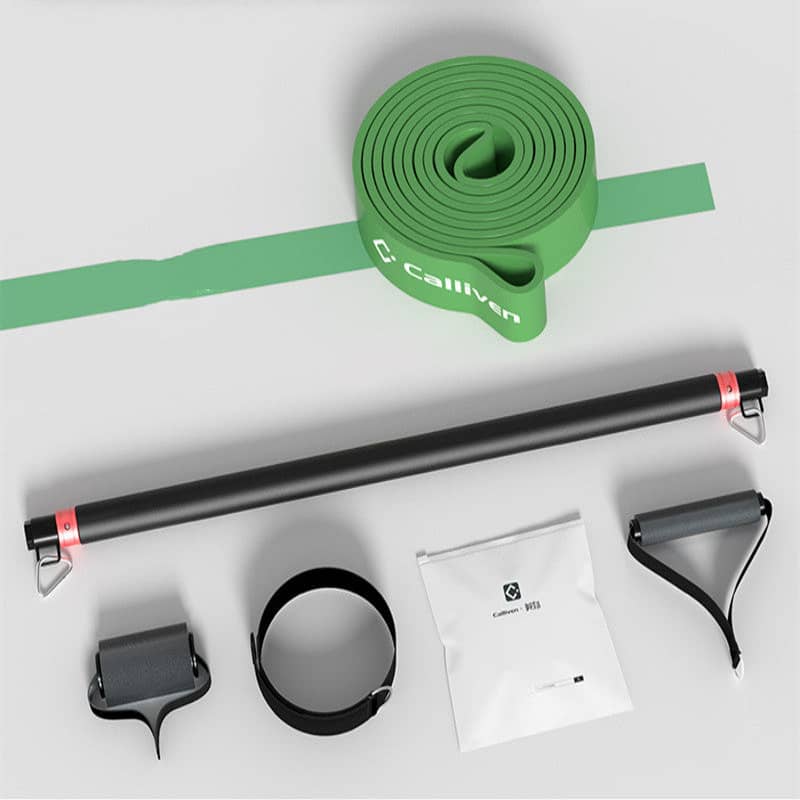 Resistance Band Push-Pull Training Bar – Home Bench Press & Strength Set