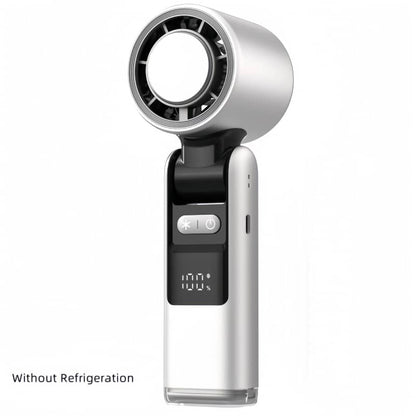 Portable USB Handheld Fan with Digital Display