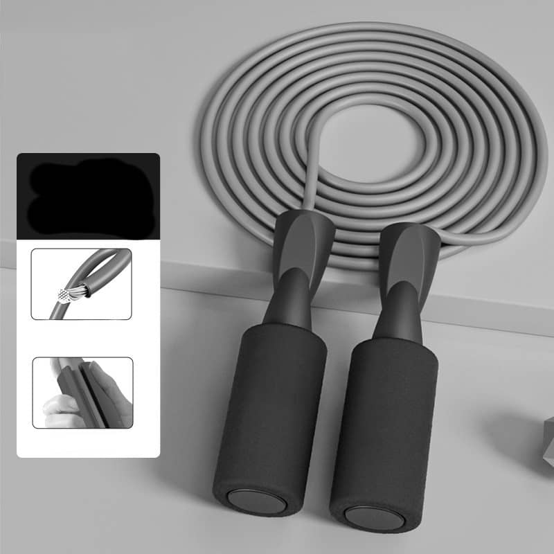 Cordless Weighted Jump Rope with Ball Handles