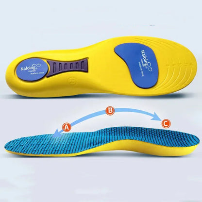 Men’s Thick Shock-Absorbing Sports Insoles. Comfortable Athletic Foot Support - Hi Fitness Gym Crop Tank Top Leggings Set - Hi Fitness