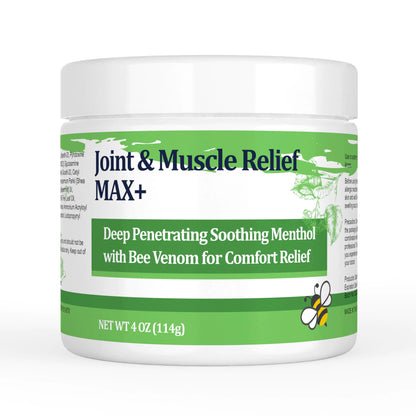 DUBOONAIO Max Energy Bee Venom Cream Muscle Joint Soothing Cream Pure Natural for Back Neck Hands Feet Shoulder Leg Knee Ankle Care/Skin care