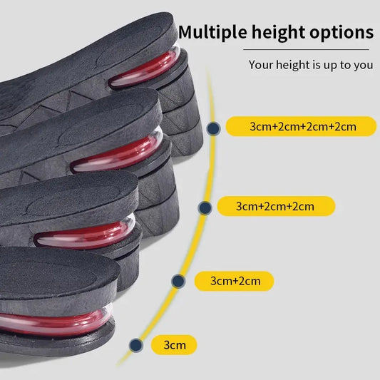 Increase Height Discreetly With Customizable Insoles