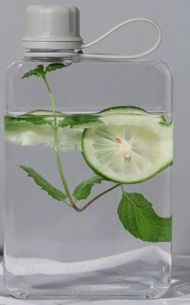 Flat Water Bottle