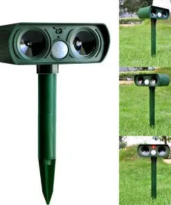 Ultrasonic Solar Animal Repellent/Outdoor