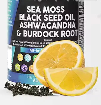 Sea Moss Supplement Capsules (One Box)