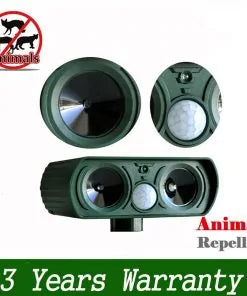 Ultrasonic Solar Animal Repellent/Outdoor