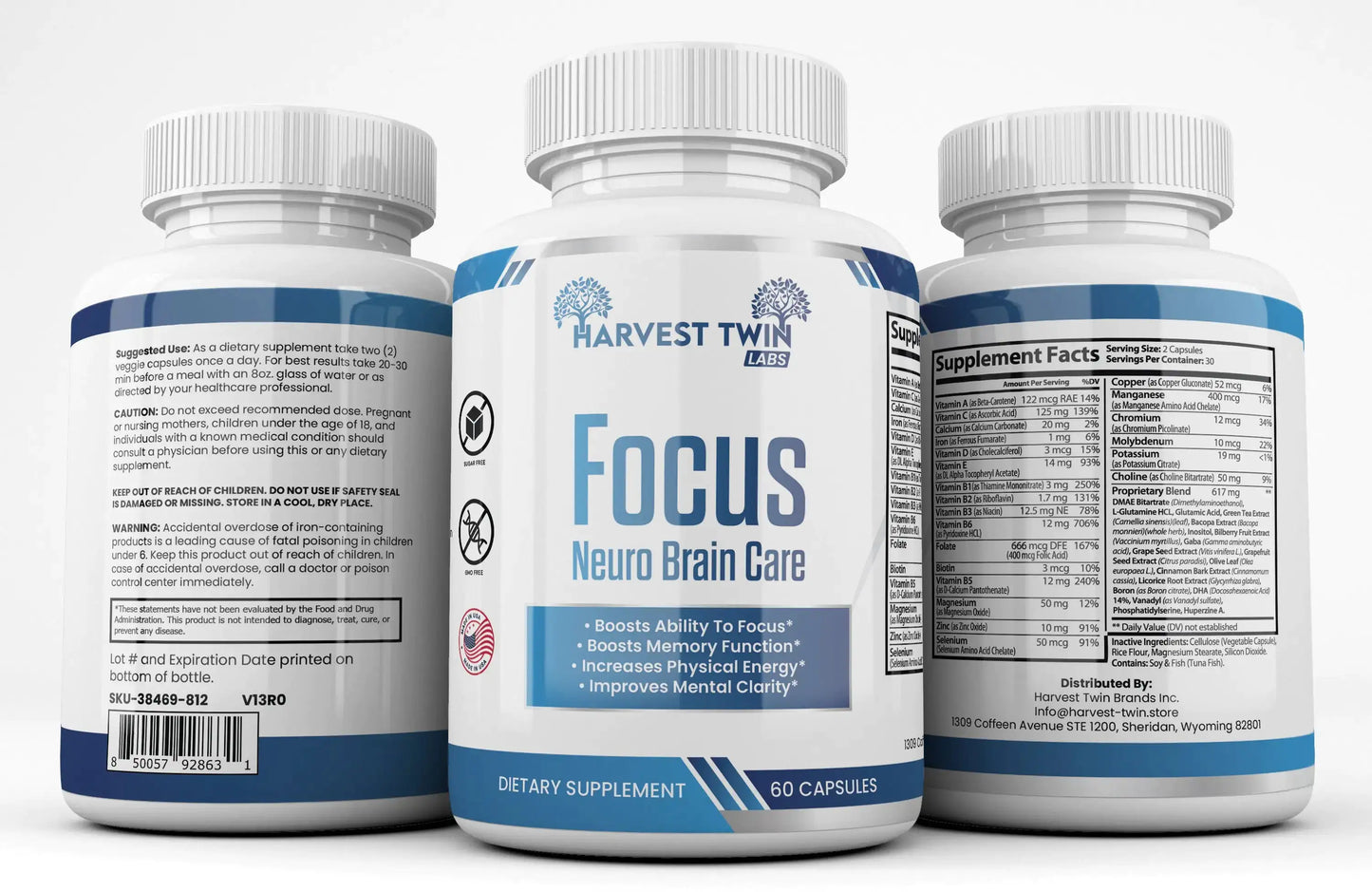 Neuro Plus Brain and Focus/Supplements
