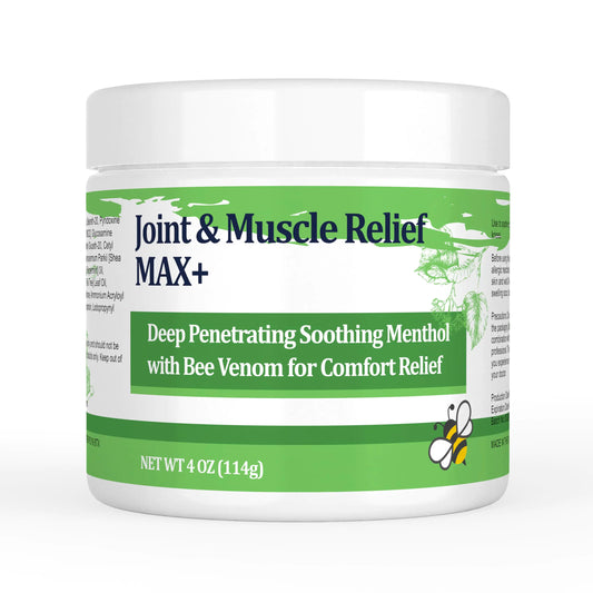 DUBOONAIO Max Energy Bee Venom Cream Muscle Joint Soothing Cream Pure Natural for Back Neck Hands Feet Shoulder Leg Knee Ankle Care/Skin care